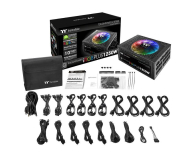 THERMALTAKE toughpower DPS G RGB 1250W Modular (80+ Titanium, 8xPEG, 135mm) PS-TPI-1250DPCTEU-T - 403840 - zdjęcie 8